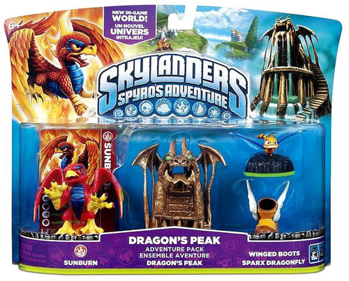 Skylanders Spyros Adventure Dragons Peak Adventure Pack Activision