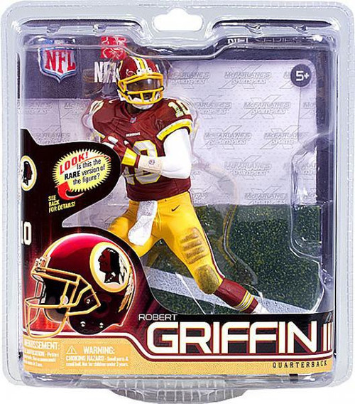 NIP Washington Redskins Robert Griffin III McFarlane NFL Series 31