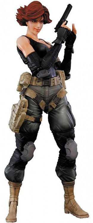 Metal Gear Solid Play Arts Kai Meryl Action Figure Square Enix