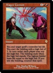 Magic The Gathering Invasion Single Card Rare Mages Contest 154 - ToyWiz