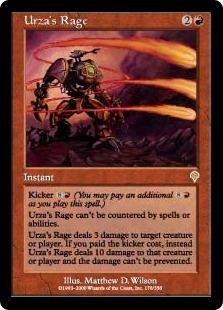 Magic The Gathering Invasion Single Card Rare Urzas Rage 178 Played ...
