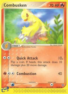 Pokemon Trading Card Game EX Dragon Single Card Uncommon Combusken