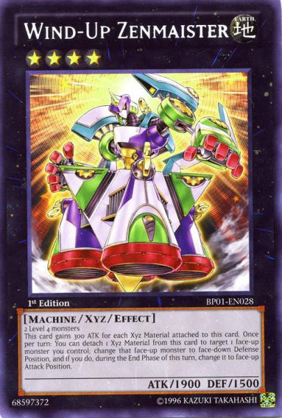 YuGiOh Battle Pack Epic Dawn Single Card Rare Wind-Up Zenmaister