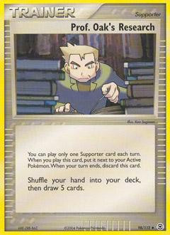 Pokemon EX Fire Red Leaf Green Single Card Uncommon Professor Oaks Research 98 - ToyWiz Pokemon EX Fire Red Leaf Green Single Card Uncommon Professor Oaks Research 98 - ToyWiz