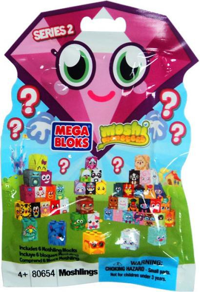 Mega Bloks Moshi Monsters Mini Figure Series 2 Mystery Pack 80654