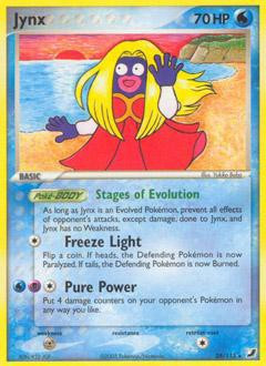 Pokemon EX Unseen Forces Single Card Rare Jynx 28 - ToyWiz