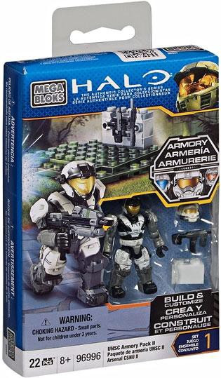 Mega Bloks Halo The Authentic Collectors Series UNSC Armory Pack