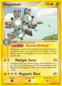 Pokemon EX Legend Maker Single Card Rare Magneton 22 - ToyWiz