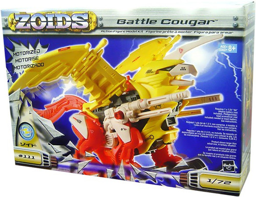 ZOIDS ゾイド バトルクーガー 未組立 Battle Cougar I2q0 Zoids Battle Cougar Model Kit 111 Hasbro Toys - ToyWiz