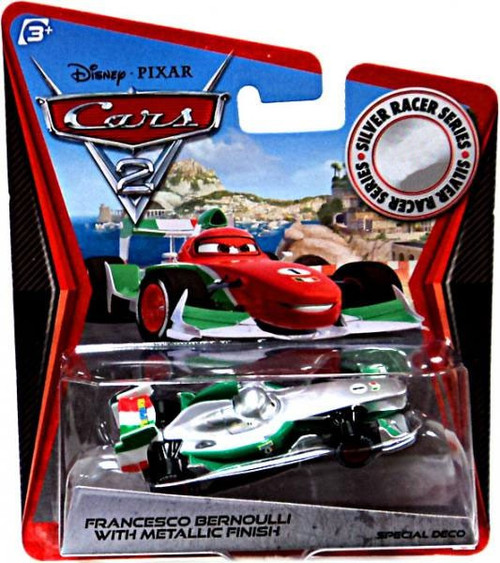Disney Pixar Cars Cars 2 Silver Racer Series Francesco Bernoulli with ...