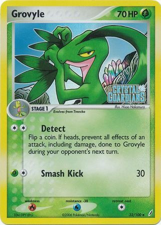 Pokemon Ex Crystal Guardians Single Card Uncommon Grovyle 32 Toywiz - grovyle avatar roblox