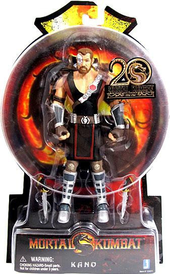 Mortal Kombat 20th Anniversary Kano 6 Action Figure Jazwares - ToyWiz
