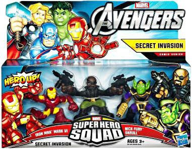 Marvel Avengers Super Hero Squad Secret Invasion Figure 3