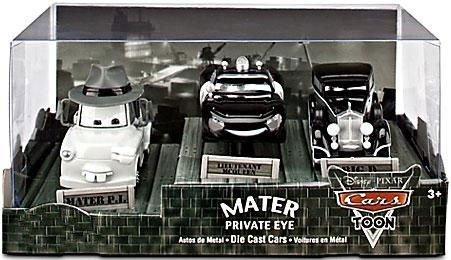 Disney Pixar Cars Cars Toon 143 Multi-Packs Mater Private Eye