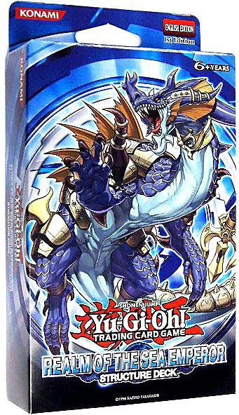 YuGiOh Realm of the Sea Emperor 1st Edition Structure Deck Konami
