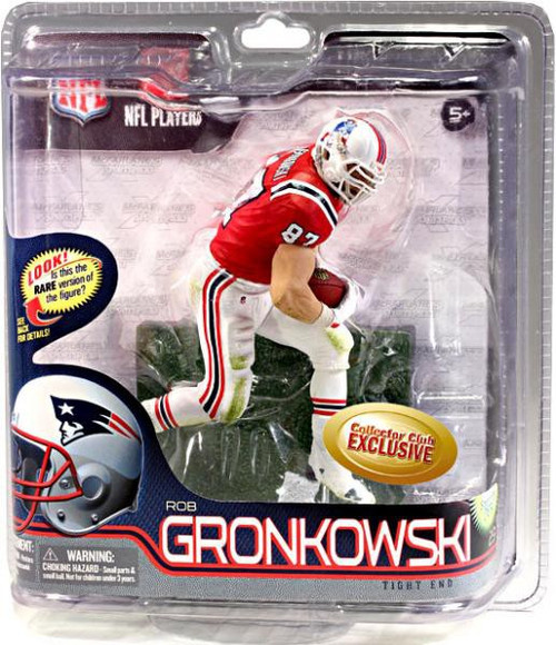 McFarlane Toys NFL New England Patriots Sports Picks Football Series 22 Tom  Brady Action Figure Red AFL Jersey - ToyWiz