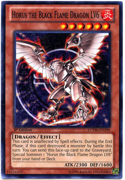 Yu-Gi-Oh! - Horus The Black Flame Dragon LV4 (LCYW-EN197) - Legendary  Collection 3: Yugi's World - Unlimited Edition - Common by Yu-Gi-Oh! :  : Toys & Games