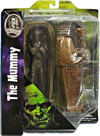 JAP工房 Universal Studios Monsters Mummy Universal Monsters The Mummy Action Figure With Casket