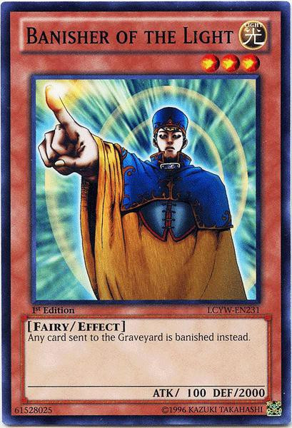Yu-Gi-Oh! Banisher Of The Light Card - LCYW-EN231 Common, 1st Edition, From Legendary Collection 3: Yugi's World - View #2