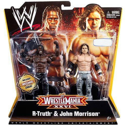 WWE Wrestling Battle Pack WrestleMania 26 R-Truth John Morrison