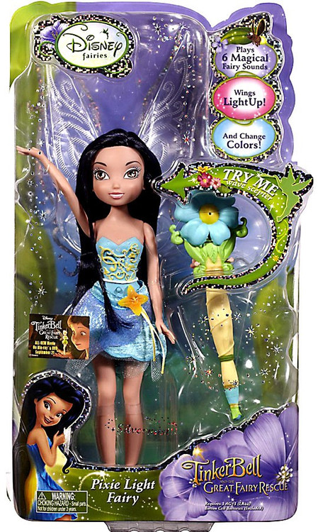 Disney Fairies Tinker Bell The Great Fairy Rescue Pixie Light