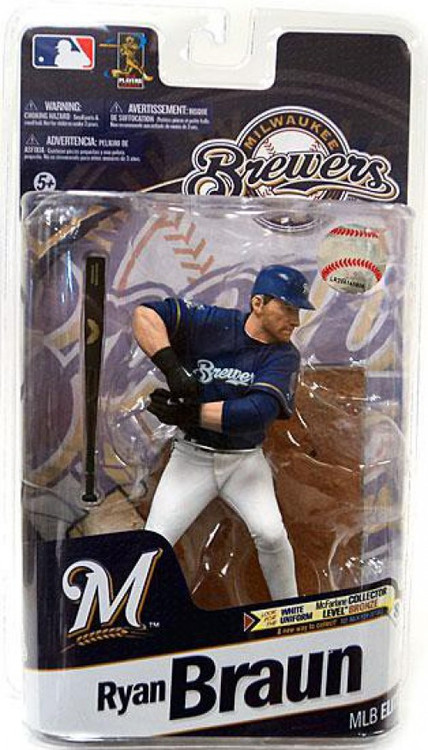 MLB Baseball McFarlane Toys Ryan Braun 2011 Figure - Elite Bronze