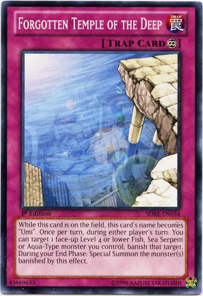 YuGiOh Structure Deck Realm of the Sea Emperor Single Card Common