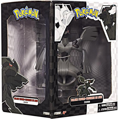 Pokemon Black White Zekrom Action Figure All Black Jakks Pacific