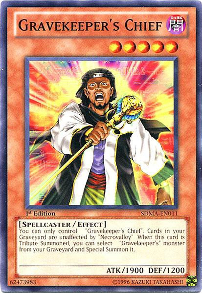 Yu-Gi-Oh! – Gravekeeper's Spy (SDMA-EN007) – 1. Edition – Common – Aus Dem Marik-Structure-Deck