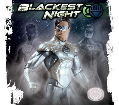 DC Green Lantern Blackest Night Hal Jordan White Lantern