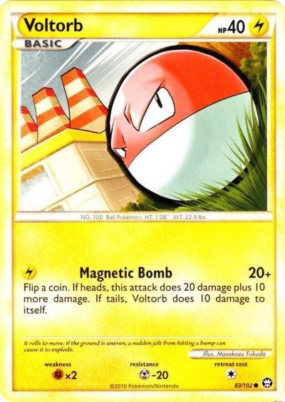 Pokemon Shining Legends Common Voltorb #30 