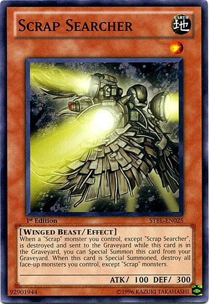 YuGiOh YuGiOh 5Ds Starstrike Blast Single Card Common Scrap Searcher STBL-EN025 - ToyWiz YuGiOh YuGiOh 5Ds Starstrike Blast Single Card Common Scrap Searcher STBL-EN025 - ToyWiz