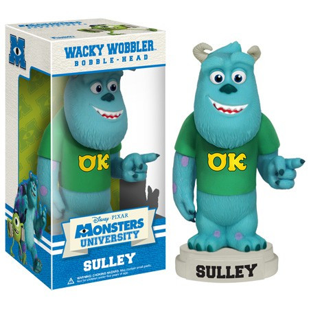 Funko Disney Pixar Monsters University Wacky Wobbler Sulley Bobble
