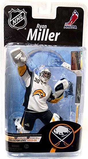 NHL Hockey 6 Inch Action Figure Series 26 - Ryan Miller White