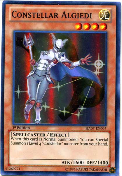 YuGiOh Trading Card Game Hidden Arsenal 7 Knight of Stars Single