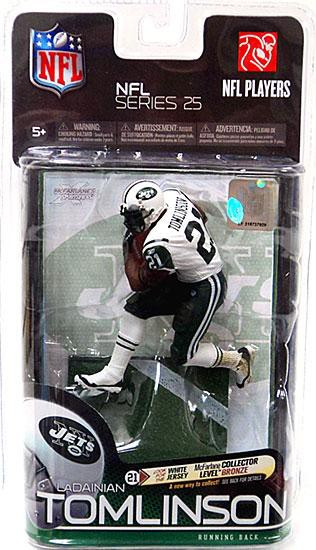 McFarlane NFL Football Action Figures Series 16: Ladainian Tomlinson White  Variant