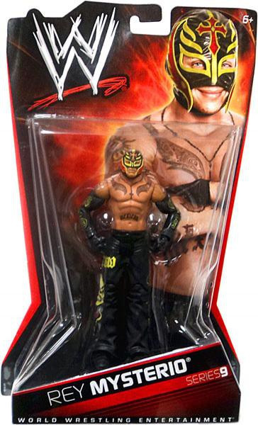 WWE Wrestling Series 9 Rey Mysterio Action Figure Mattel Toys - ToyWiz