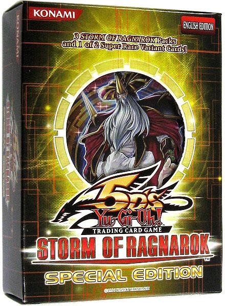 YuGiOh Storm of Ragnarok Special Edition 3 Booster Packs Promo Card Konami  - ToyWiz
