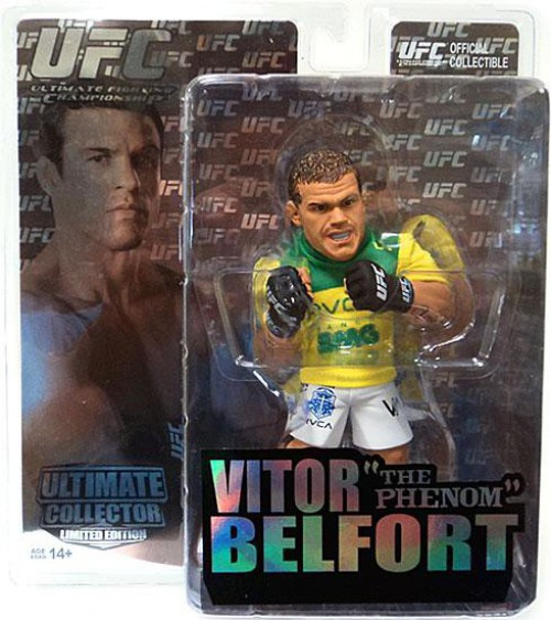Quadro de luta Ufc Vitor Belfort Mma moldura 44cm | Brasil