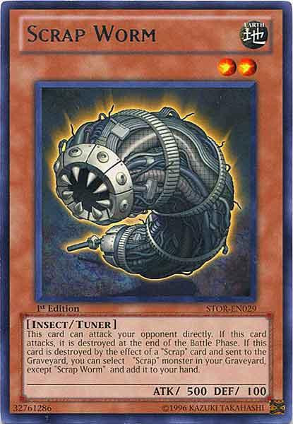 YuGiOh YuGiOh 5Ds Storm of Ragnarok Single Card Rare Scrap Worm