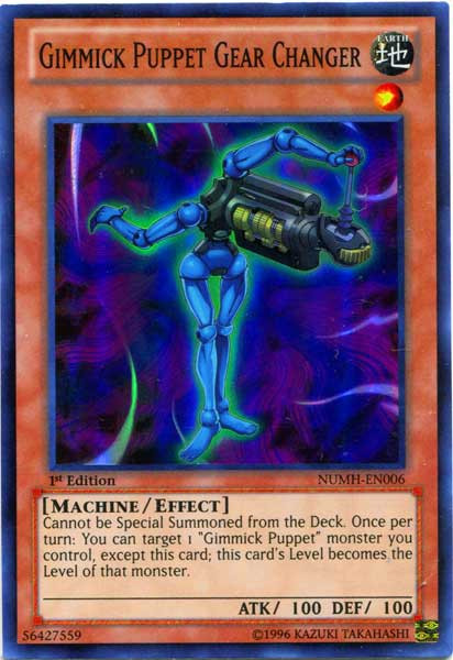 Yu-Gi-Oh! Gimmick Puppet Ritual Card – NUMH-EN054 Super Rare From Number Hunters Set (Unlimited Edition) - View #6