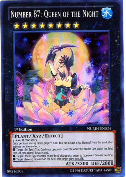 87 yugioh queen night hunters rare super numh en034 single