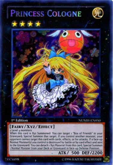 YuGiOh Number Hunters Single Card Secret Rare Princess Cologne NUMH-EN050 - ToyWiz YuGiOh Number Hunters Single Card Secret Rare Princess Cologne NUMH-EN050 - ToyWiz