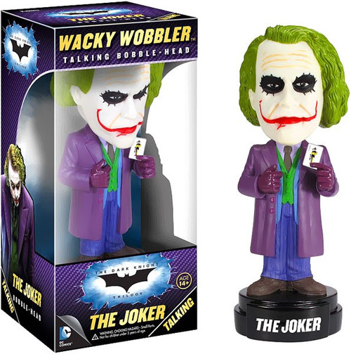 Funko Batman The Dark Knight Wacky Wobbler The Joker Talking