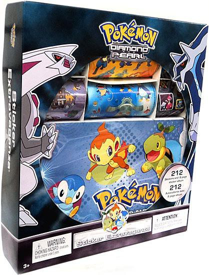Pokemon Diamond Pearl Pokemon Sticker Extravaganza Sandy Lion - ToyWiz
