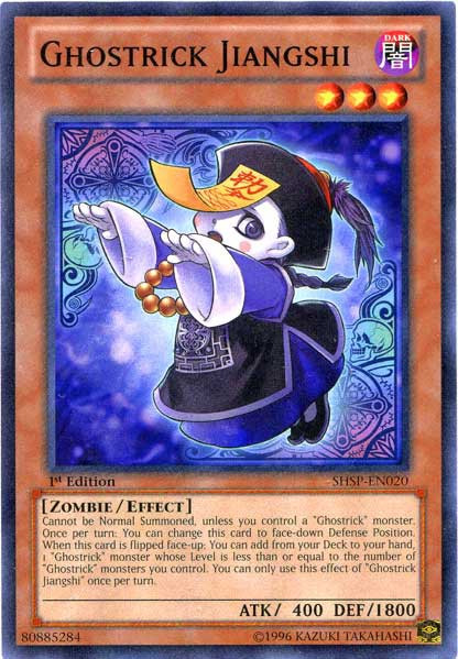 yugioh deck ghostrick Festival [BACH-EN047] Common An individual card from the Yu YuGiOh Trading Card Game Shadow