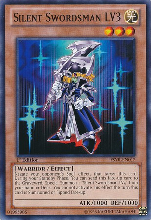 YuGiOh Starter Deck Yugi Reloaded Single Card Common Silent Swordsman LV3  YSYR-EN017 - ToyWiz