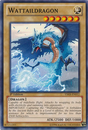 YuGiOh Trading Card Game Starter Deck Kaiba Reloaded Single Card Common  Wattaildragon YSKR-EN012 - ToyWiz