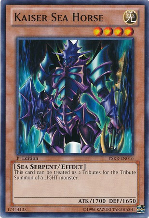 YuGiOh Starter Deck: Kaiba Reloaded Common Horus the Black Flame Dragon LV4  YSKR-EN019 