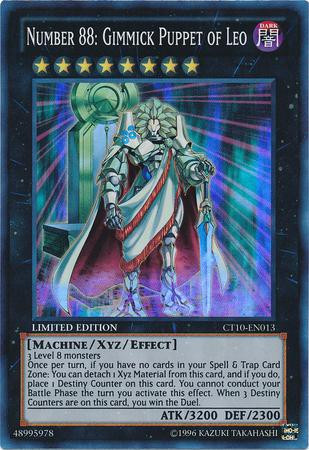 YuGiOh Holiday Tin Promo Single Card Super Rare Number 88 Gimmick